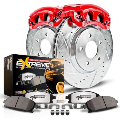 Power Stop Z36 Truck & Tow Front Brake Kit with Calipers - KC1781-36